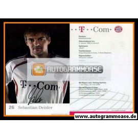 Autogramm Fussball | FC Bayern München | 2006 Druck | Sebastian DEISLER