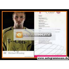 Autogramm Fussball | FC Bayern München | 2006 Druck | Michael RENSING