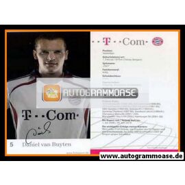 Autogramm Fussball | FC Bayern München | 2006 Druck | Daniel VAN BUYTEN