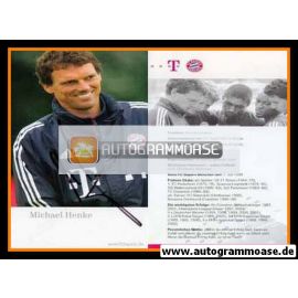 Autogramm Fussball | FC Bayern München | 2002 | Michael HENKE