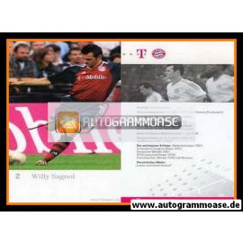 Autogramm Fussball | FC Bayern München | 2002 | Willy SAGNOL