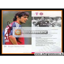 Autogramm Fussball | FC Bayern München | 2002 | Roque SANTA CRUZ