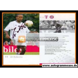 Autogramm Fussball | FC Bayern München | 2002 | Ze ROBERTO 