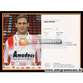Autogramm Fussball | FSV Mainz 05 | 2002 | Sven CHRIST