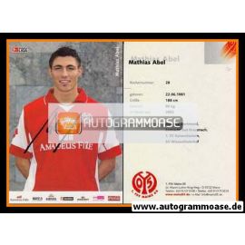 Autogramm Fussball | FSV Mainz 05 | 2003 | Matthias ABEL
