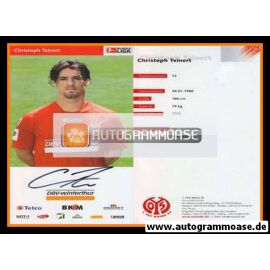 Autogramm Fussball | FSV Mainz 05 | 2004 | Christoph TEINERT