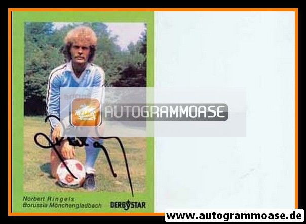 Autogramm Fussball | Borussia Mönchengladbach | 1983 | Norbert RINGELS