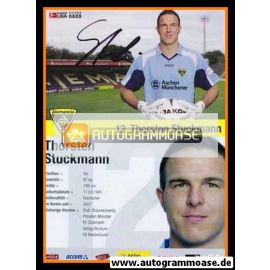 Autogramm Fussball | Alemannia Aachen | 2008 | Thorsten STUCKMANN