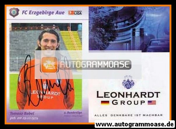 Autogramm Fussball | FC Erzgebirge Aue | 2004 | Tomasz BOBEL