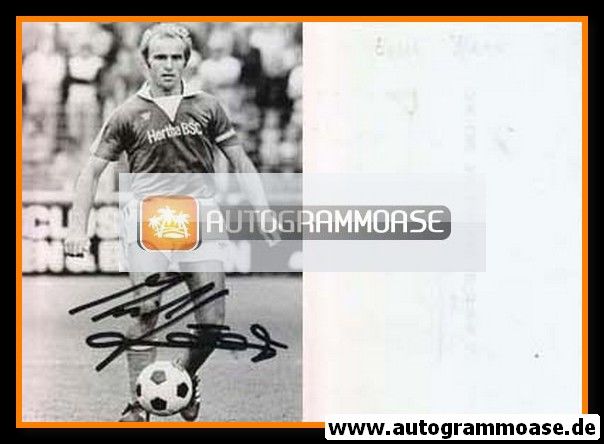 Autogramm Fussball | Hertha BSC Berlin | 1970er Foto | Erich BEER