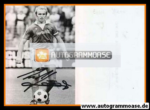 Autogramm Fussball | Hertha BSC Berlin | 1970er Foto | Erich BEER (Spielszene SW)