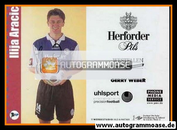 Autogramm Fussball | DSC Arminia Bielefeld | 2000 | Ilija ARACIC