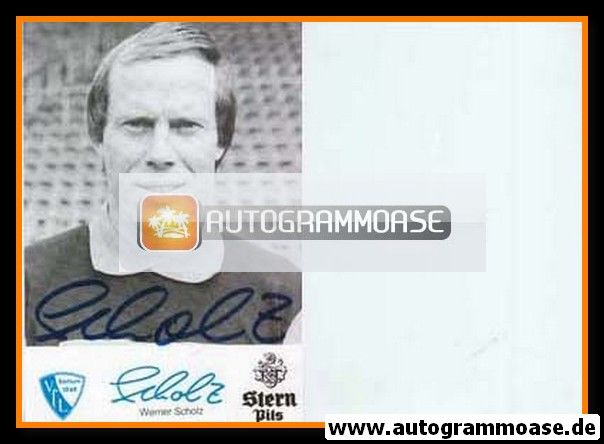 Autogramm Fussball | VfL Bochum | 1976 | Werner SCHOLZ