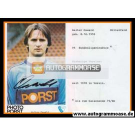 Autogramm Fussball | VfL Bochum | 1980 | Walter OSWALD