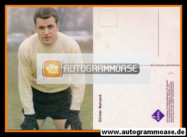 Autogramm Fussball | SV Werder Bremen | 1966 | Günter BERNARD (Aral)