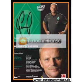 Autogramm Fussball | SV Werder Bremen | 2010 | Thomas SCHAAF