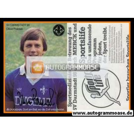 Autogramm Fussball | SV Darmstadt 98 | 1982 | Oliver POSNIAK