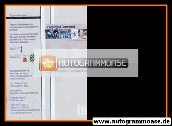 Flyer Fussball | SV Darmstadt 98 | 2000er | IM ZEICHEN DER LILIE