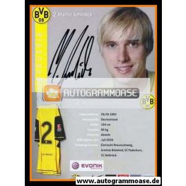 Autogramm Fussball | Borussia Dortmund | 2007 | Martin AMEDICK
