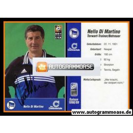 Autogramm Fussball | Hertha BSC Berlin | 1998 | Nello DI MARTINO