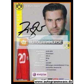 Autogramm Fussball | Borussia Dortmund | 2007 | Marc ZIEGLER