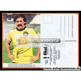 Autogramm Fussball | Borussia Dortmund | 1960er Retro | Reinhold WOSAB
