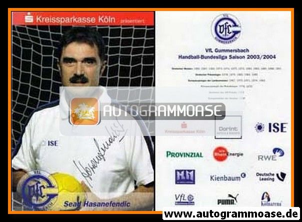 Autogramm Handball | VfL Gummersbach | 2003 | Sead HASANEFENDIC