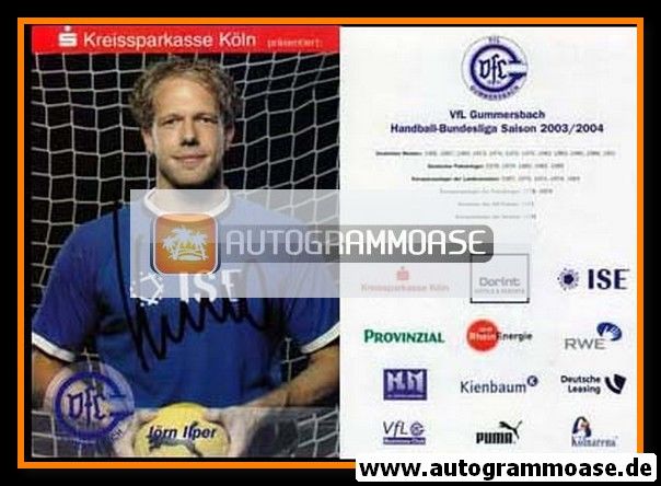 Autogramm Handball | VfL Gummersbach | 2003 | Jörn ILPER