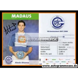Autogramm Handball | VfL Gummersbach | 2007 | Alexis ALVANOS