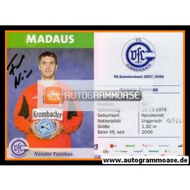 Autogramm Handball | VfL Gummersbach | 2007 | Nandor FAZEKAS