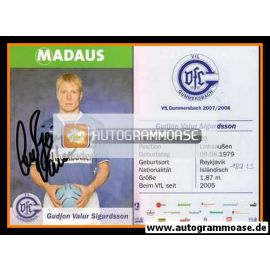 Autogramm Handball | VfL Gummersbach | 2007 | Gudjon Valur SIGURDSSON