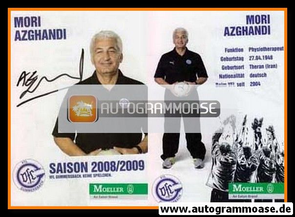 Autogramm Handball | VfL Gummersbach | 2008 | Mori AZGHANDI