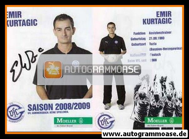 Autogramm Handball | VfL Gummersbach | 2008 | Emir KURTAGIC