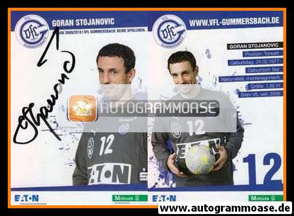 Autogramm Handball | VfL Gummersbach | 2009 | Goran STOJANOVIC