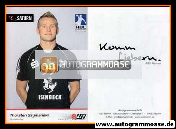 AK Handball | ASV Hamm | 2006 | Thorsten SZYMANSKI