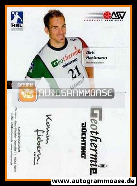 Autogramm Handball | ASV Hamm | 2007 | Dirk HARTMANN