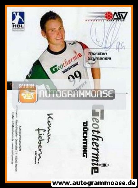 Autogramm Handball | ASV Hamm | 2007 | Thorsten SZYMANSKI