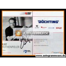 Autogramm Handball | ASV Hamm | 2008 | Kay ROTHENPIELER