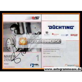 Autogramm Handball | ASV Hamm | 2008 | Martin ZIEMER
