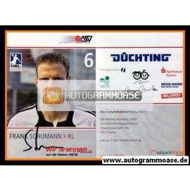 Autogramm Handball | ASV Hamm | 2009 | Frank SCHUMANN