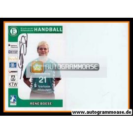 Autogramm Handball | Eintracht Hildesheim | 2006 | Rene BOESE
