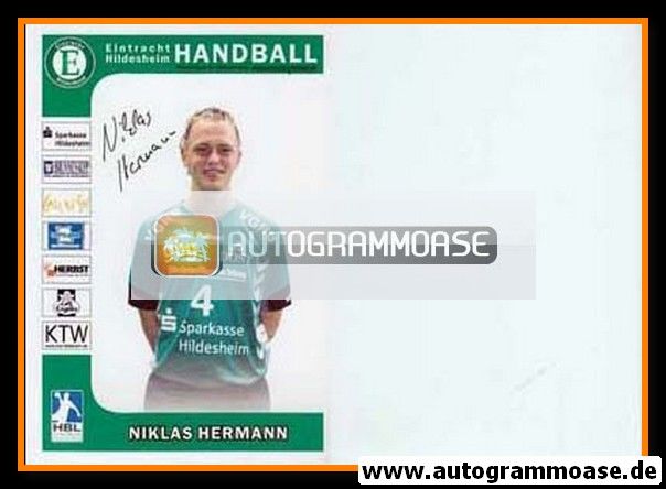 Autogramm Handball | Eintracht Hildesheim | 2006 | Niklas HERMANN