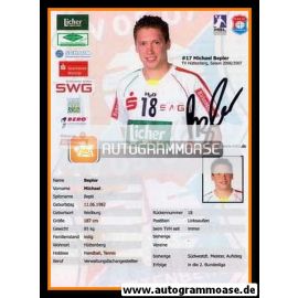 Autogramm Handball | TV Hüttenberg | 2006 | Michael BEPLER