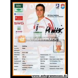Autogramm Handball | TV Hüttenberg | 2006 | Peter DETTLING