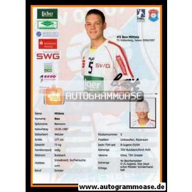 Autogramm Handball | TV Hüttenberg | 2006 | Ben MITTEIS