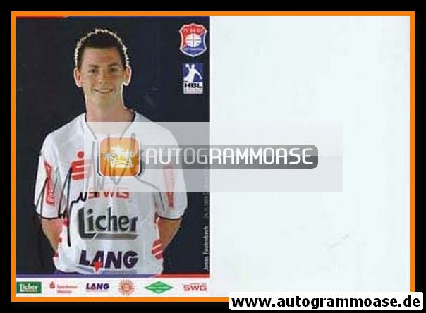 Autogramm Handball | TV Hüttenberg | 2008 | Jonas FAULENBACH