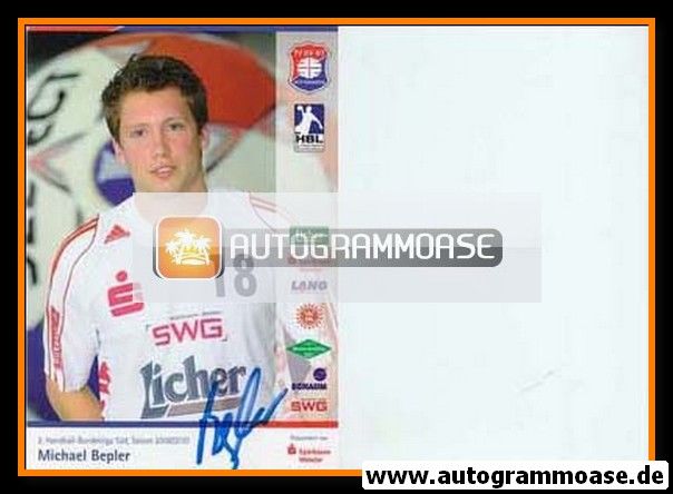 Autogramm Handball | TV Hüttenberg | 2009 | Michael BEPLER