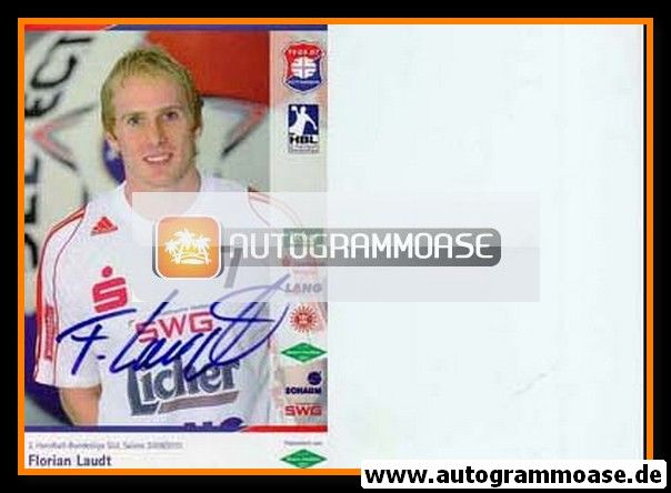 Autogramm Handball | TV Hüttenberg | 2009 | Florian LAUDT