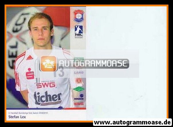 Autogramm Handball | TV Hüttenberg | 2009 | Stefan LEX