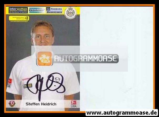 Autogramm Fussball | Dynamo Dresden | 2005 | Steffen HEIDRICH